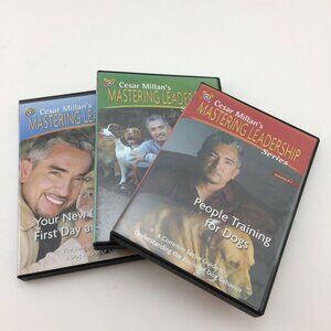 Cesar Milan's Mastering Leadership Dog Training DVD Series Vol 1, 2 ,3
